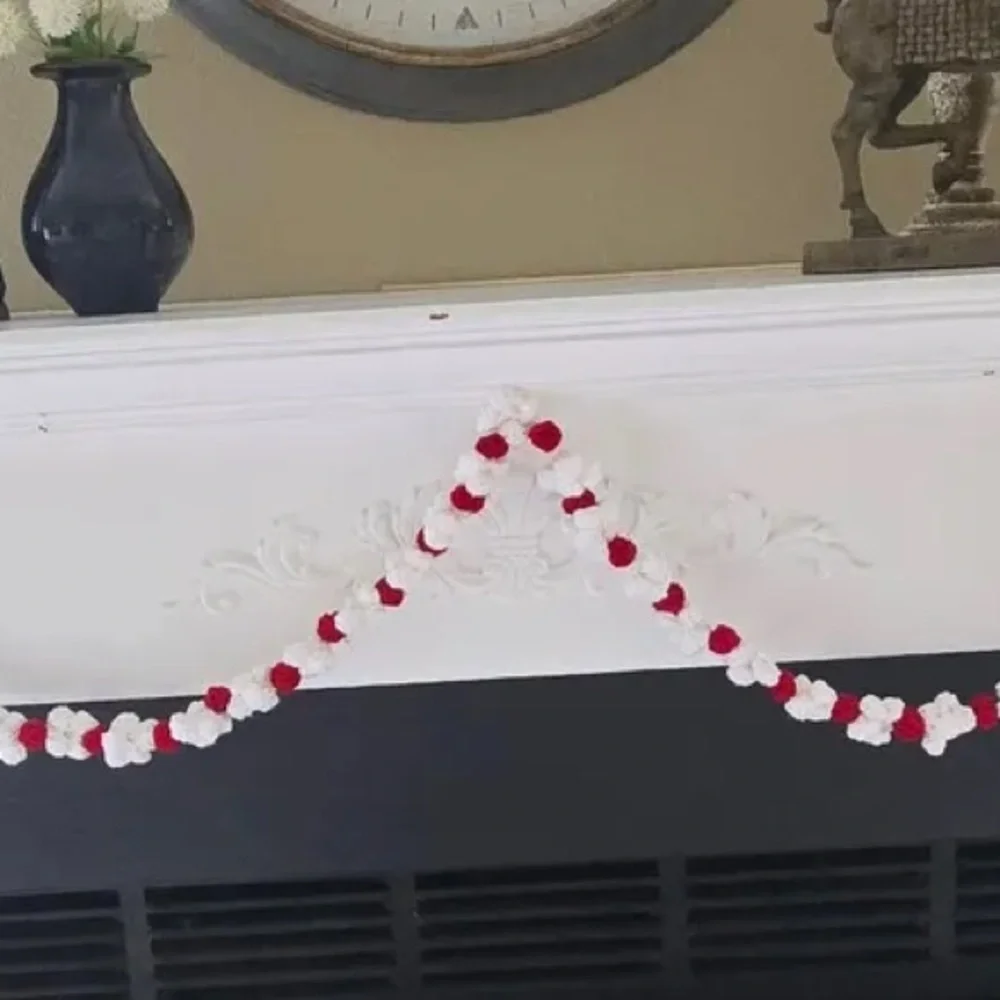 Crochet Popcorn Garland Kit
